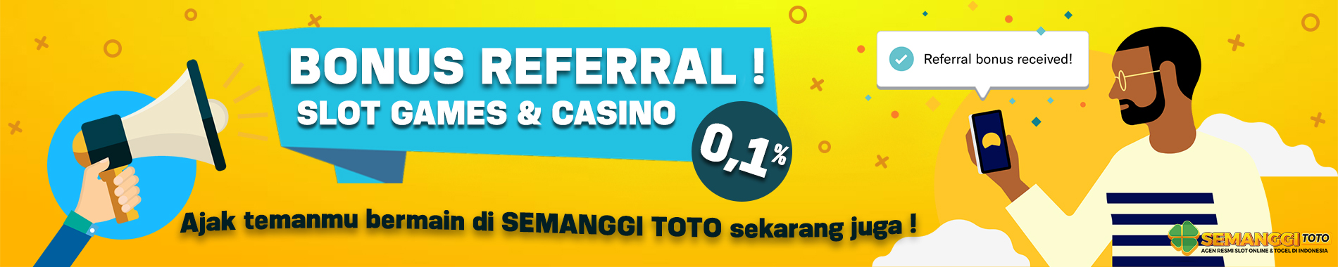 BONUS REFERRAL SLOT 